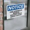 Signmission Fire Sprinkler Manual Shutoff Valve Above Ceiling OSHA Notice Sign, Vinyl Decal, 10in x 7in, 2PK OS-2PACK-NS-D-710-L-12674 - alternate 3